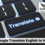 Google Translate English to Hindi
