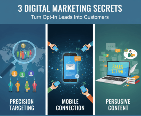 3 Digital Marketing Secrets to Turn Opt-In Leads Into Customers