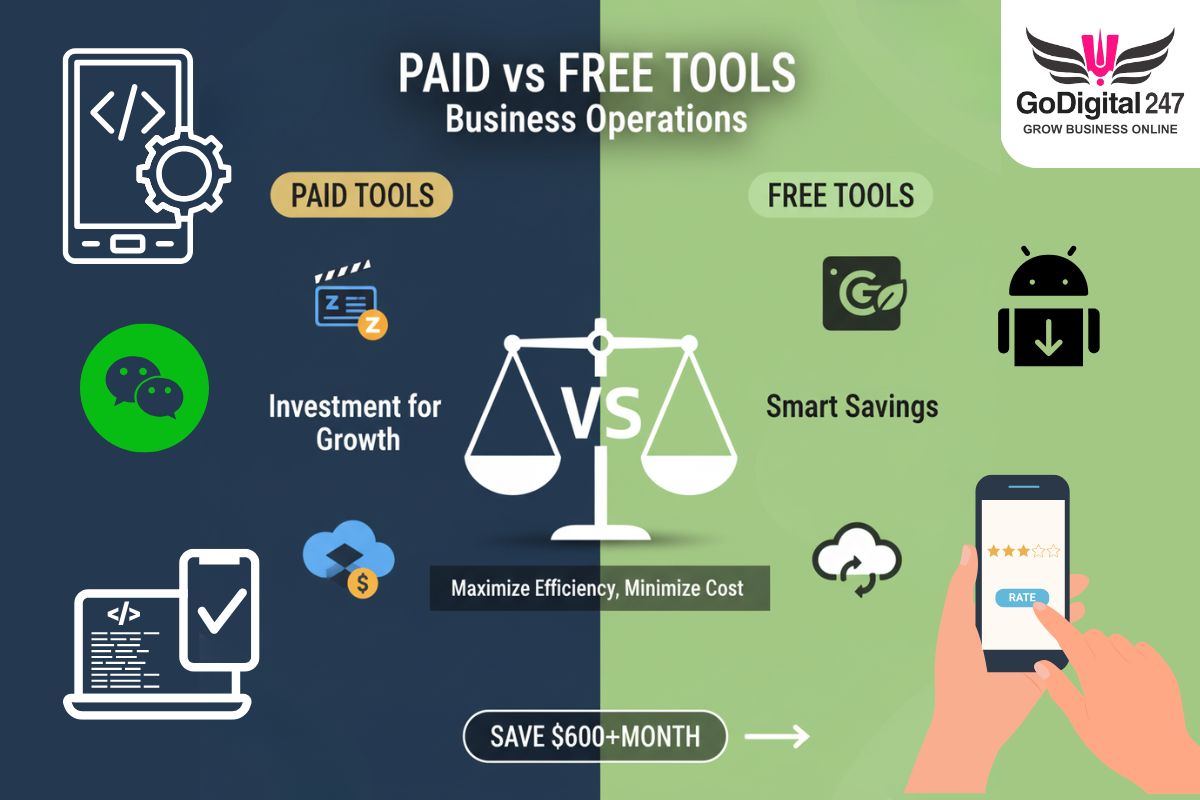 Paid vs Free tools for Business Operations